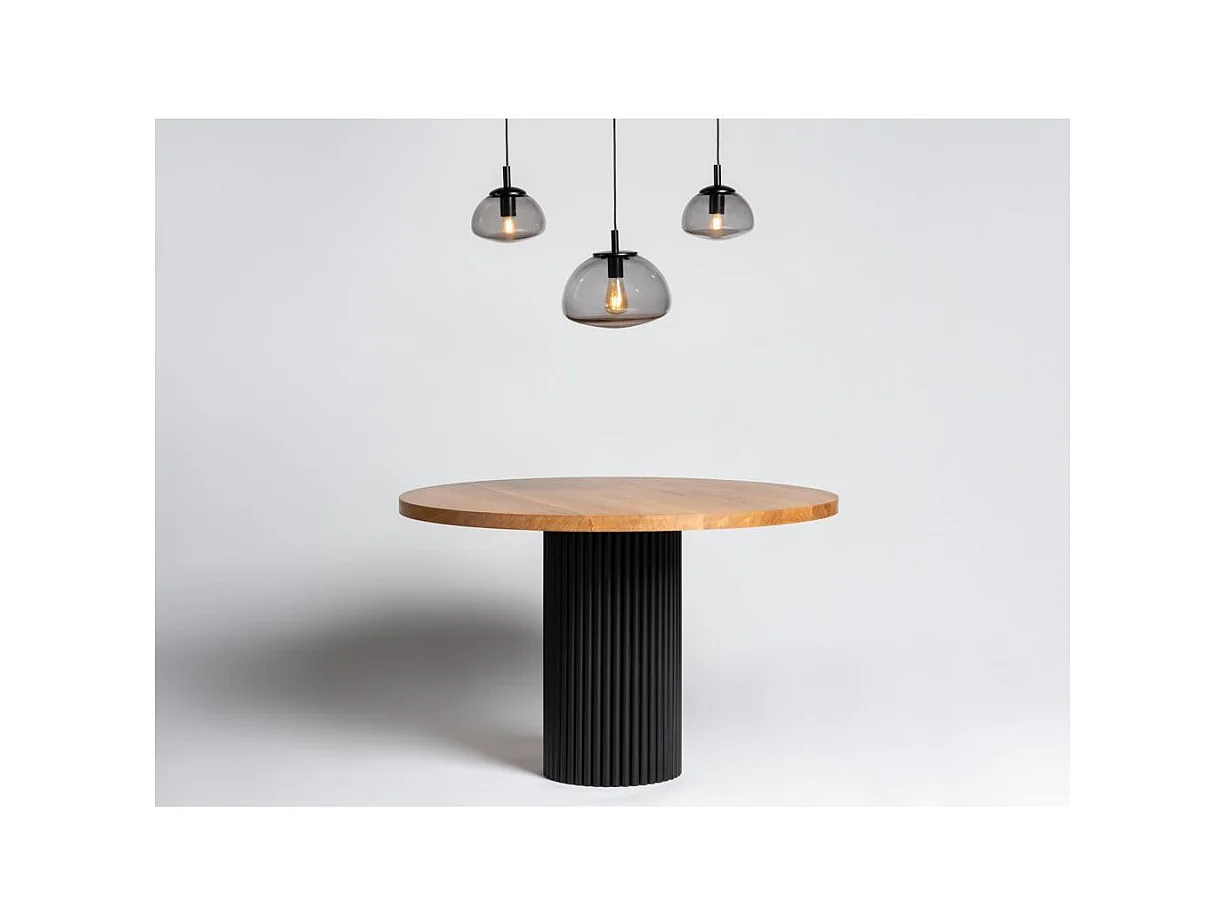 Suspension FLIN 3, verre fumé