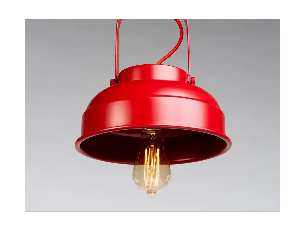 Lámpara colgante roja Skala