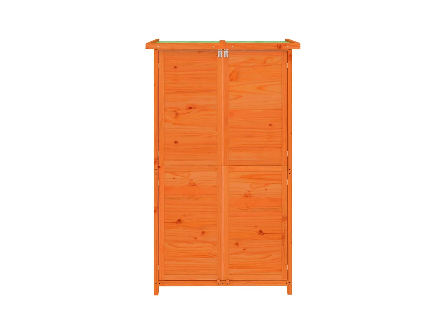 Émilien-Paul  Abri à outils de jardin marron 83x57x140 cm bois massif pin