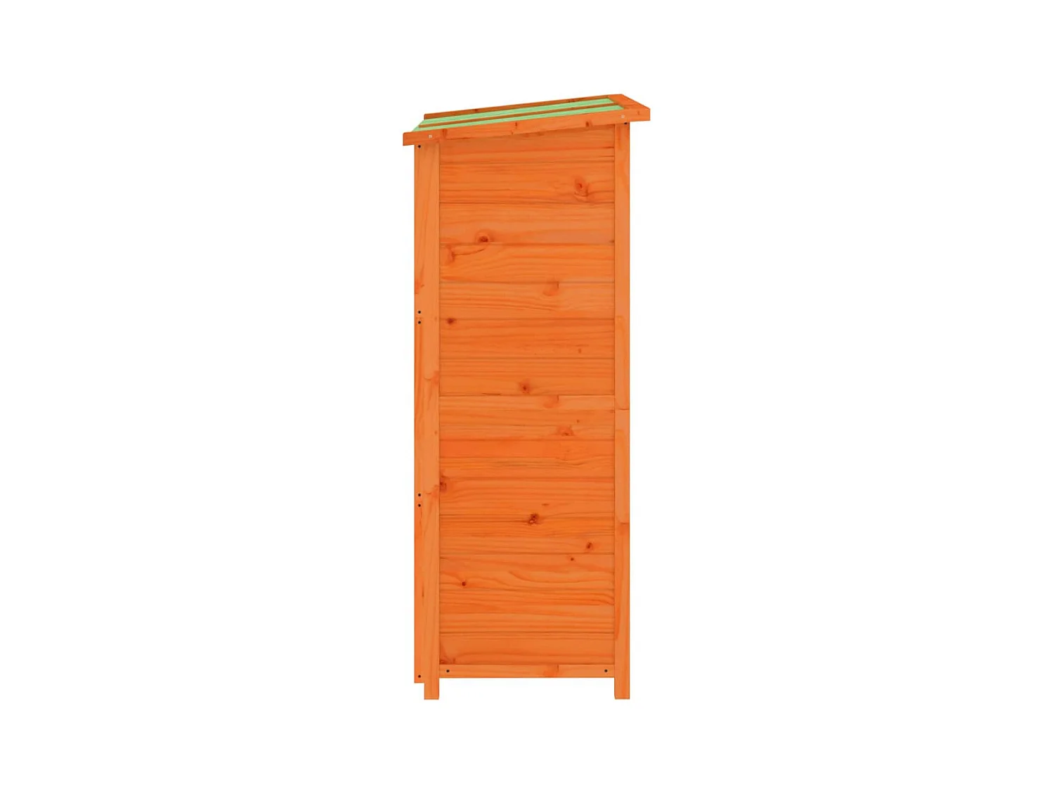 Émilien-Paul  Abri à outils de jardin marron 83x57x140 cm bois massif pin