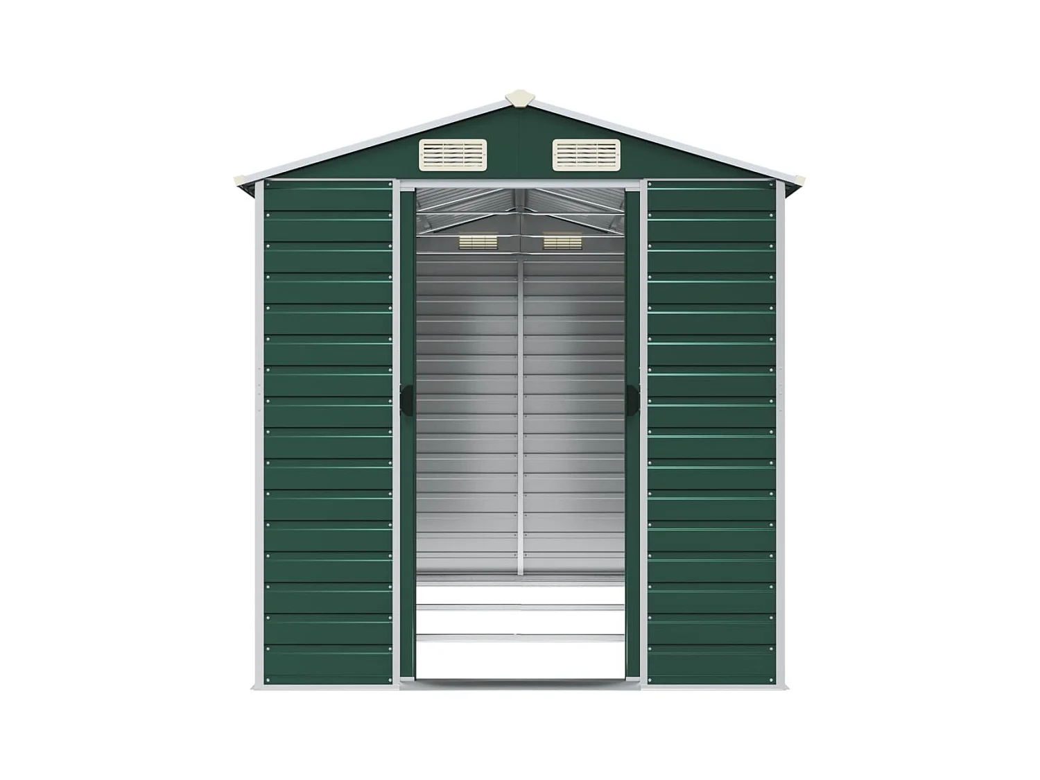 Tampa  Abri de jardin vert 191x300x198 cm acier galvanisé