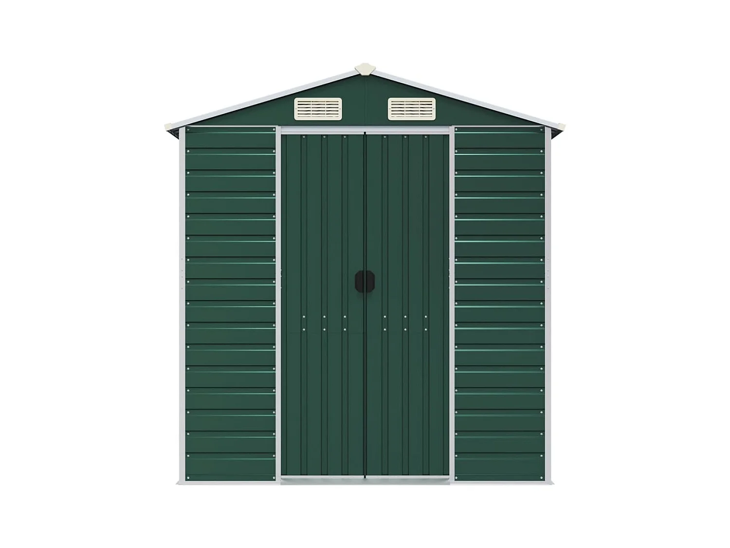 Tampa  Abri de jardin vert 191x300x198 cm acier galvanisé