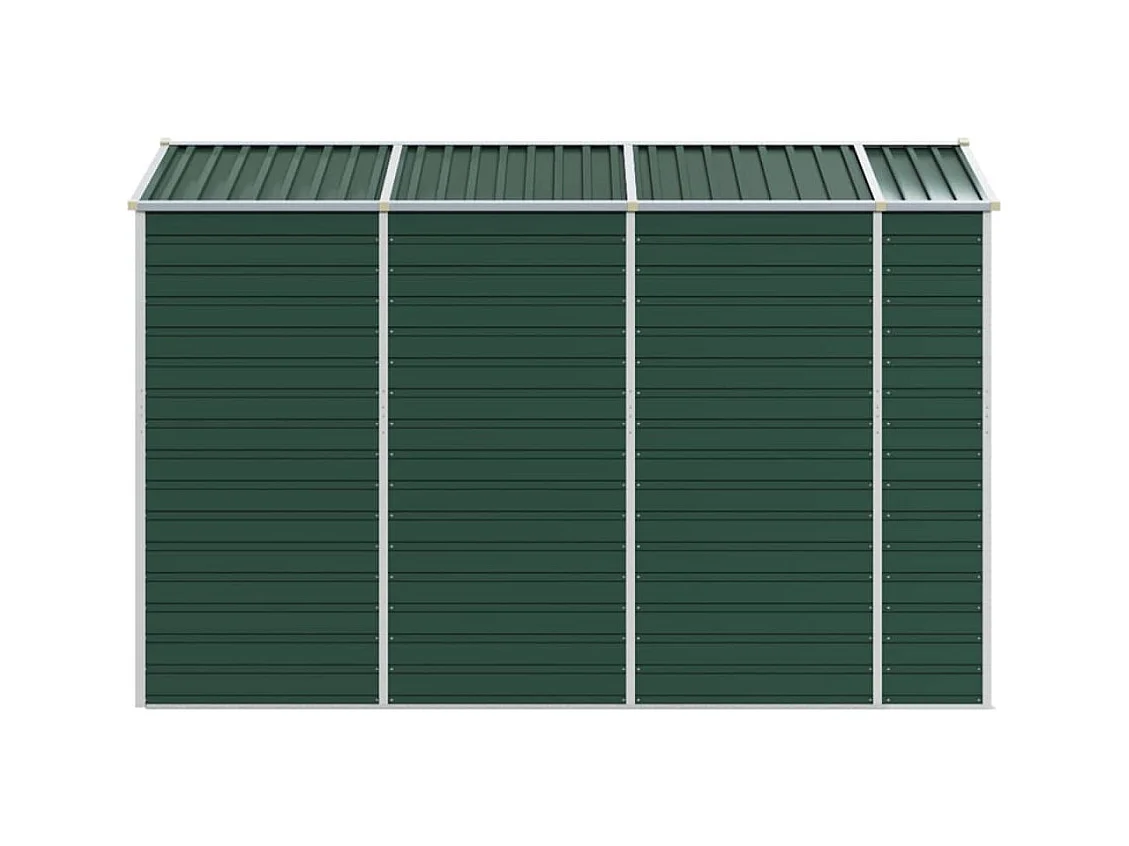 Tampa  Abri de jardin vert 191x300x198 cm acier galvanisé