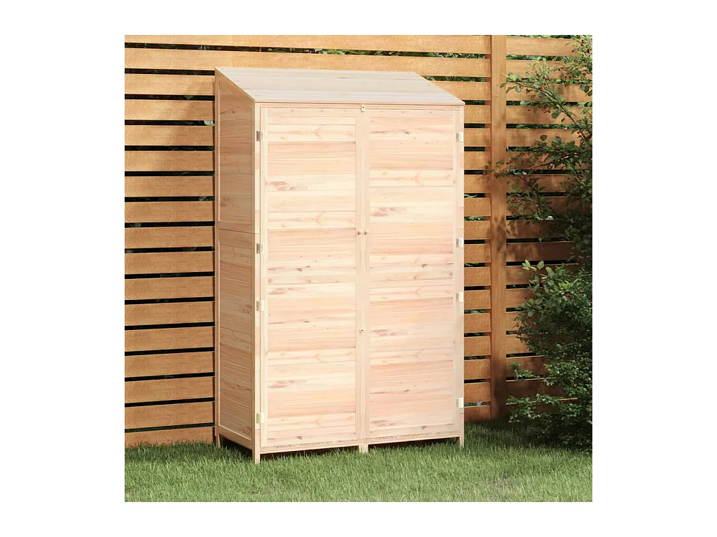 Bristol  Remise de jardin 102x52x174,5 cm Bois de sapin solide