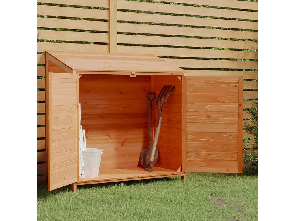 Bristol  Tuinschuur 102x52x112 cm massief vurenhout bruin