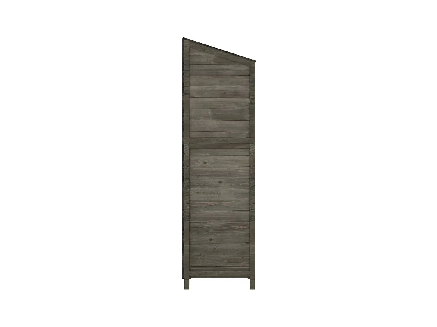 Bristol  Remise de jardin Anthracite 102x52x174,5cm Bois de sapin solide