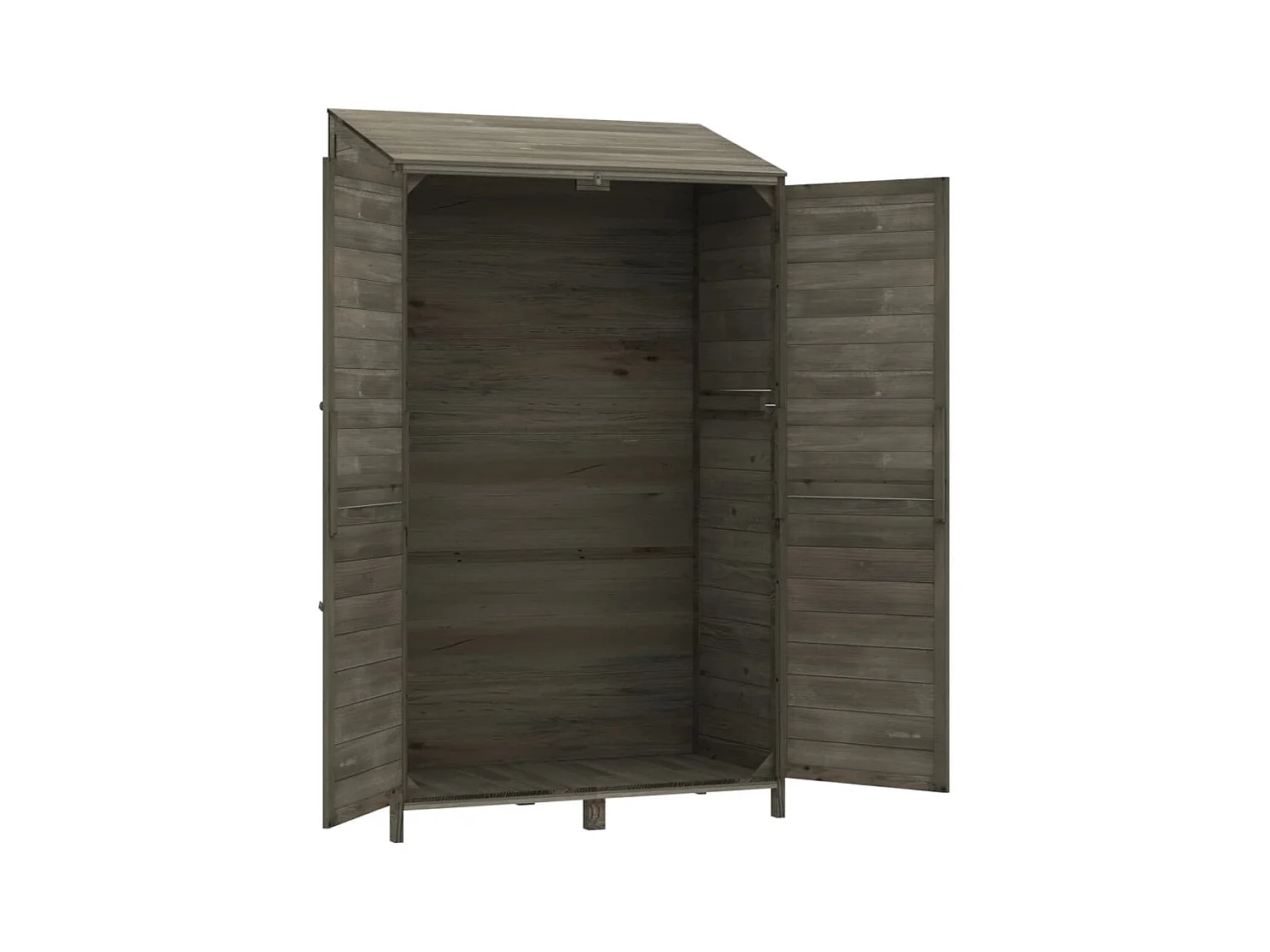 Bristol  Remise de jardin Anthracite 102x52x174,5cm Bois de sapin solide