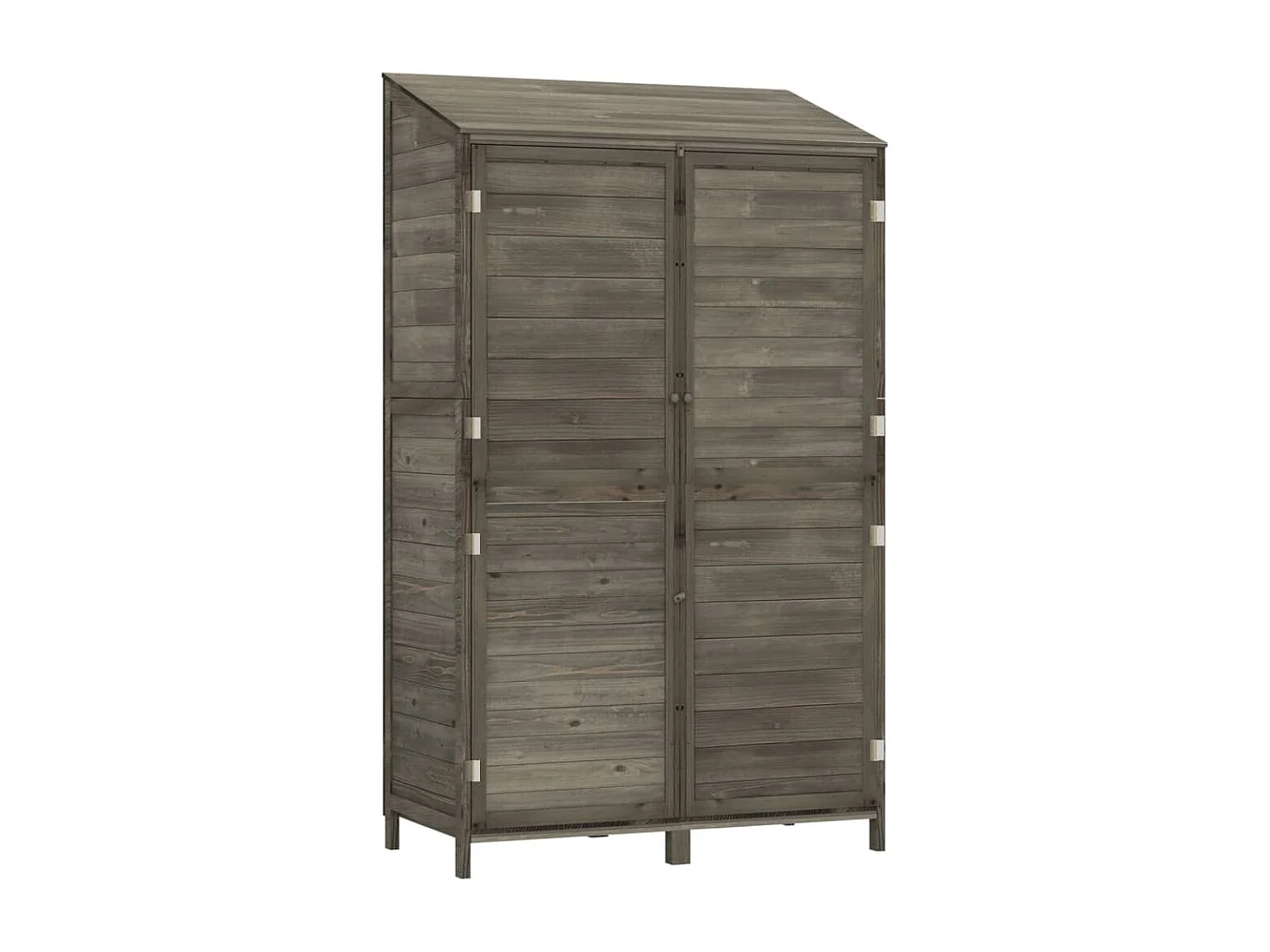 Bristol  Remise de jardin Anthracite 102x52x174,5cm Bois de sapin solide