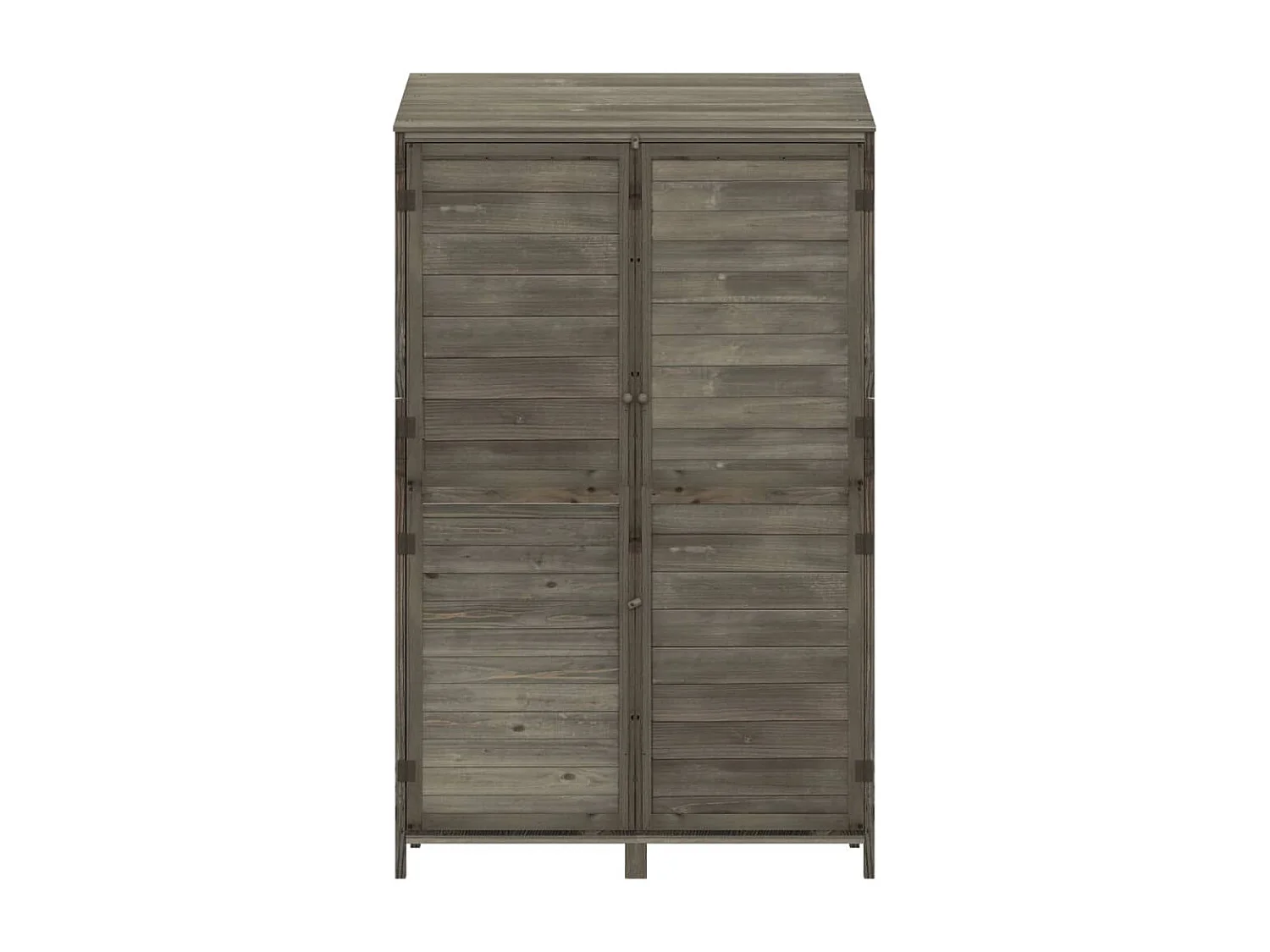 Bristol  Remise de jardin Anthracite 102x52x174,5cm Bois de sapin solide