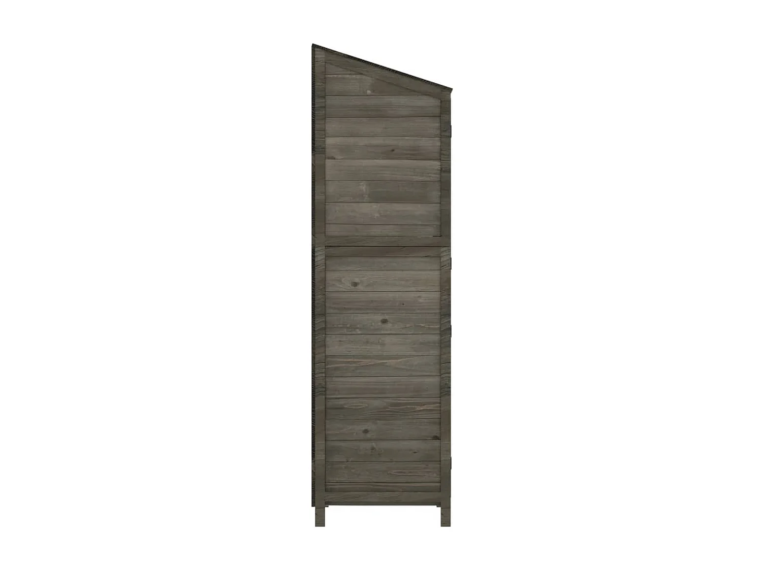 Bristol  Remise de jardin Anthracite 102x52x174,5cm Bois de sapin solide