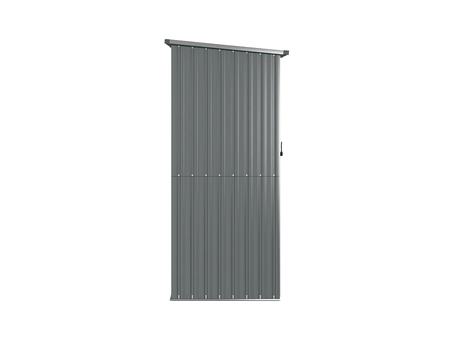 Perdir  Abri de jardin Gris 118,5x97x209,5 cm Acier galvanisé