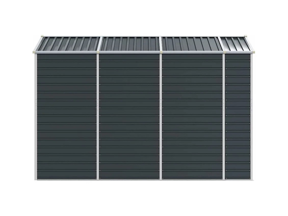 Tampa  Abri de jardin anthracite 191x300x198 cm acier galvanisé