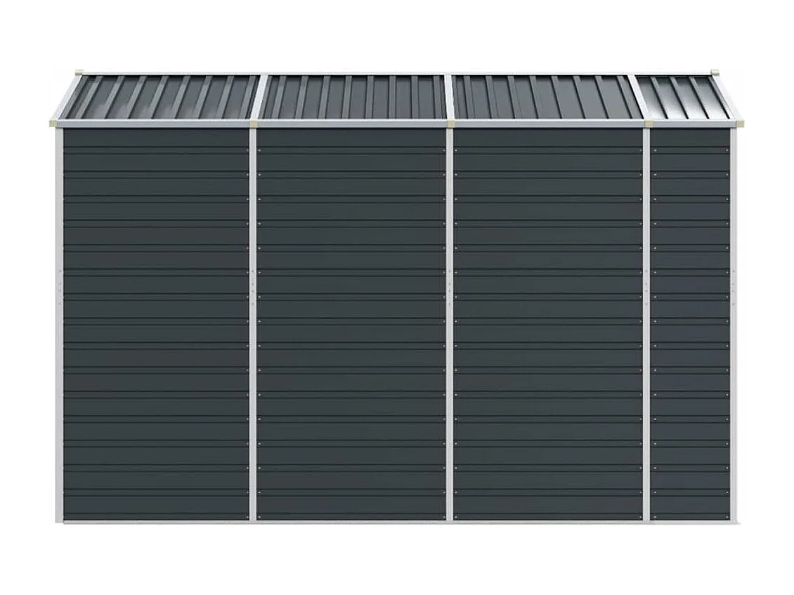 Tampa  Cobertizo de jardín acero galvanizado antracita 191x300x198 cm