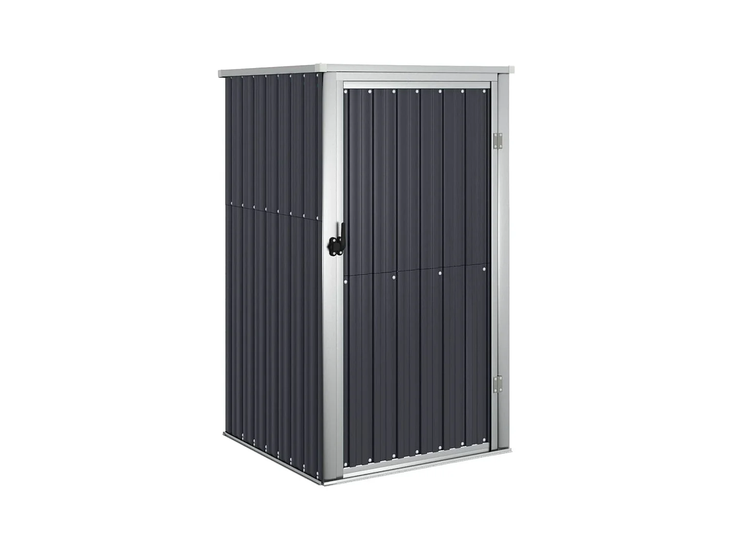 Nicole  Abri à outils de jardin anthracite 88x89x161 cm acier galvanisé