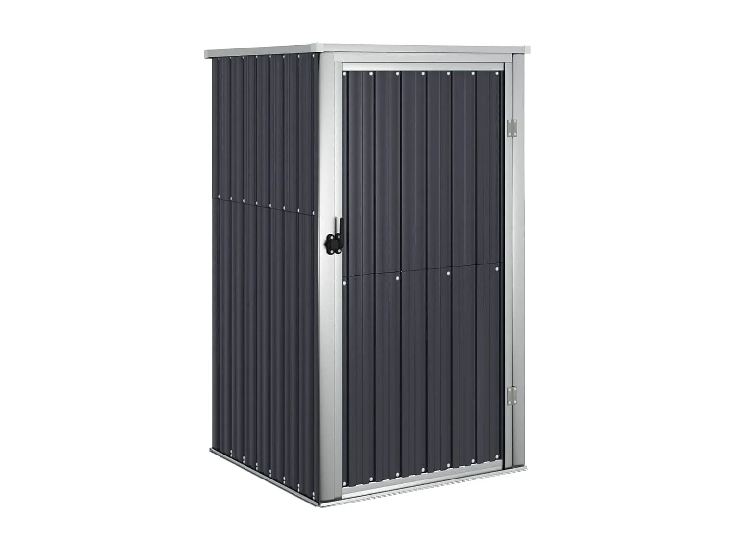 Nicole  Abri à outils de jardin anthracite 88x89x161 cm acier galvanisé