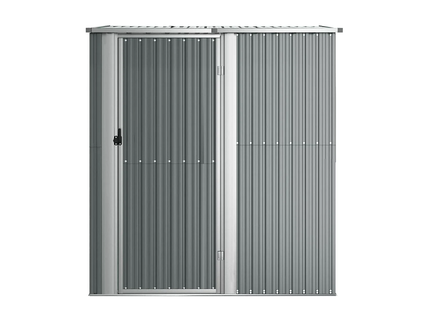 Jendaris  Abri de jardin Gris 180,5x97x209,5 cm Acier galvanisé