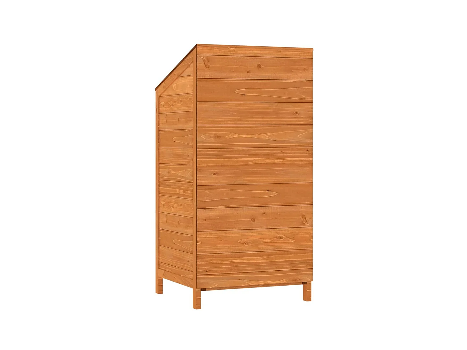 Bristol  Tuinschuur 55x52x112 cm massief vurenhout bruin