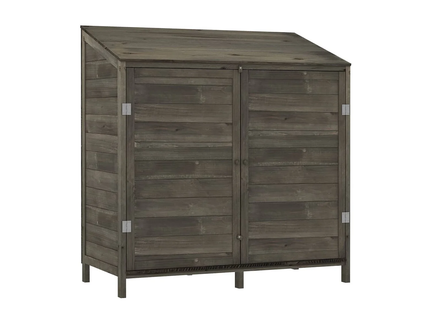 Bristol  Remise de jardin Anthracite 102x52x112 cm Bois de sapin solide
