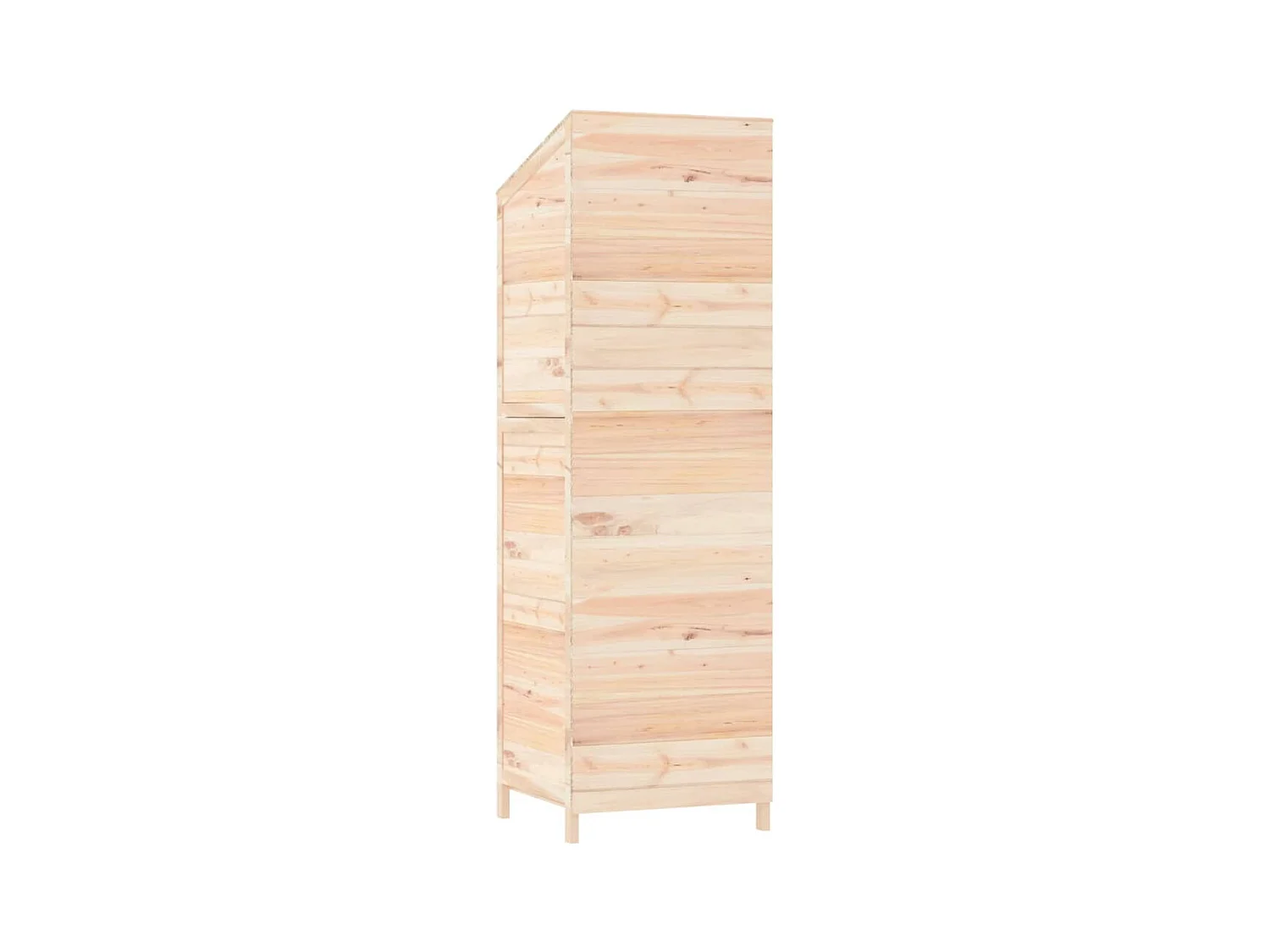 Bristol  Remise de jardin 55x52x174,5 cm Bois de sapin solide