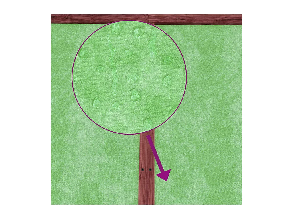 Émilien-Paul  Abri à outils de jardin moka 83x57x140 cm bois massif pin