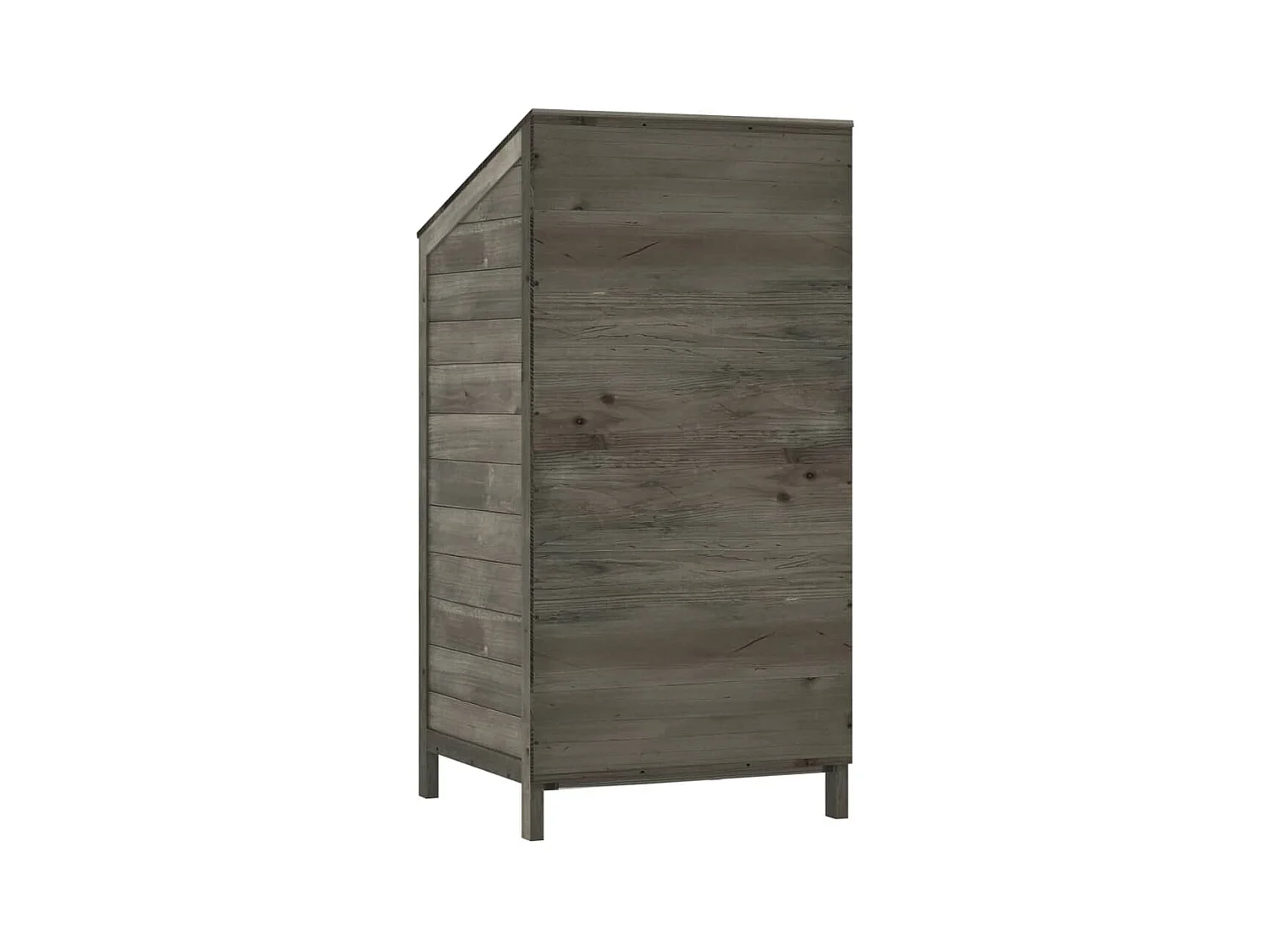 Bristol  Remise de jardin Anthracite 55x52x112 cm Bois de sapin solide