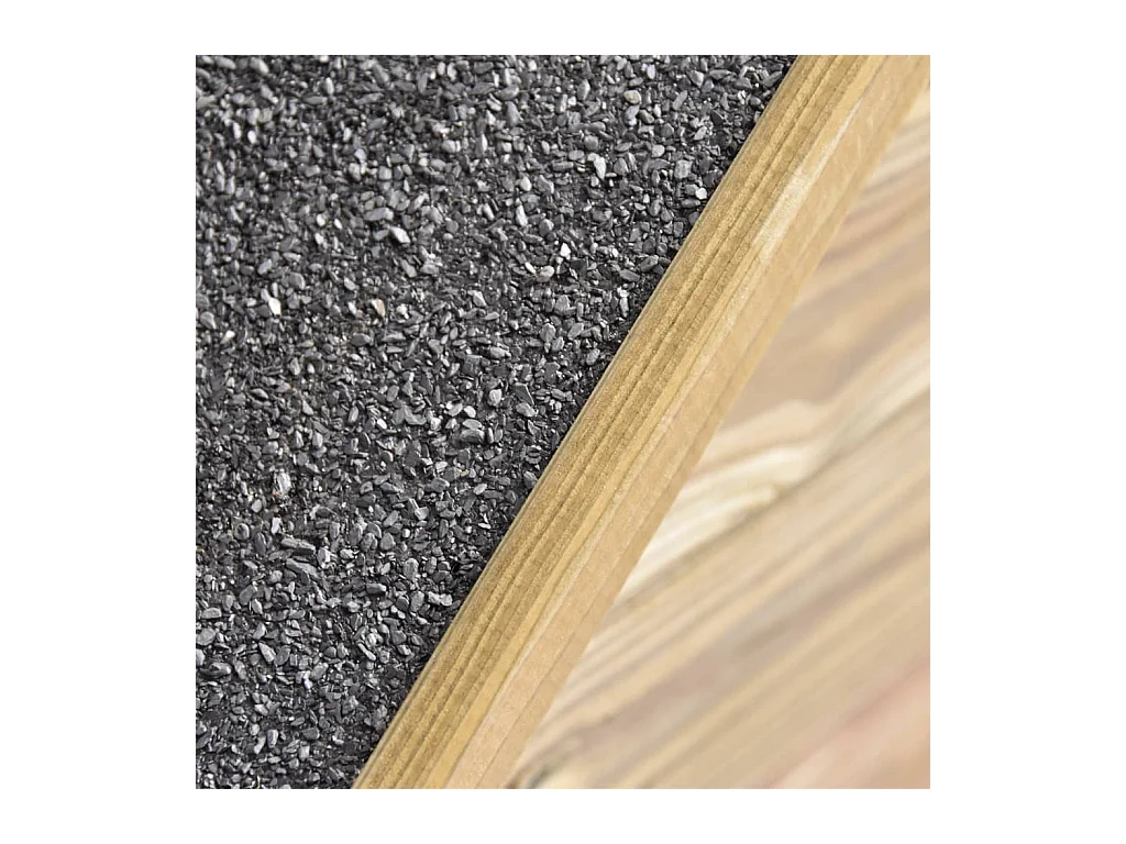 Sophie-Coralie  Abri à outils de jardin et porte 69,5x32x178cm Pinède imprégnée