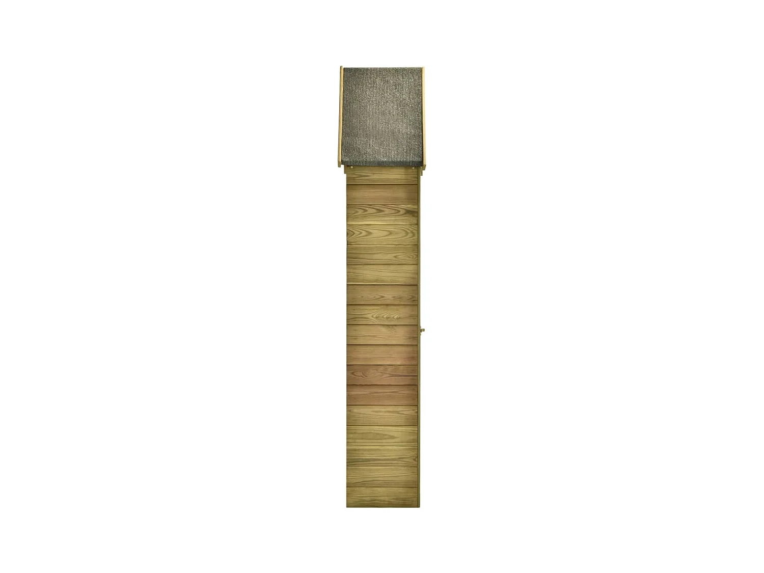 Sophie-Coralie  Abri à outils de jardin et porte 69,5x32x178cm Pinède imprégnée