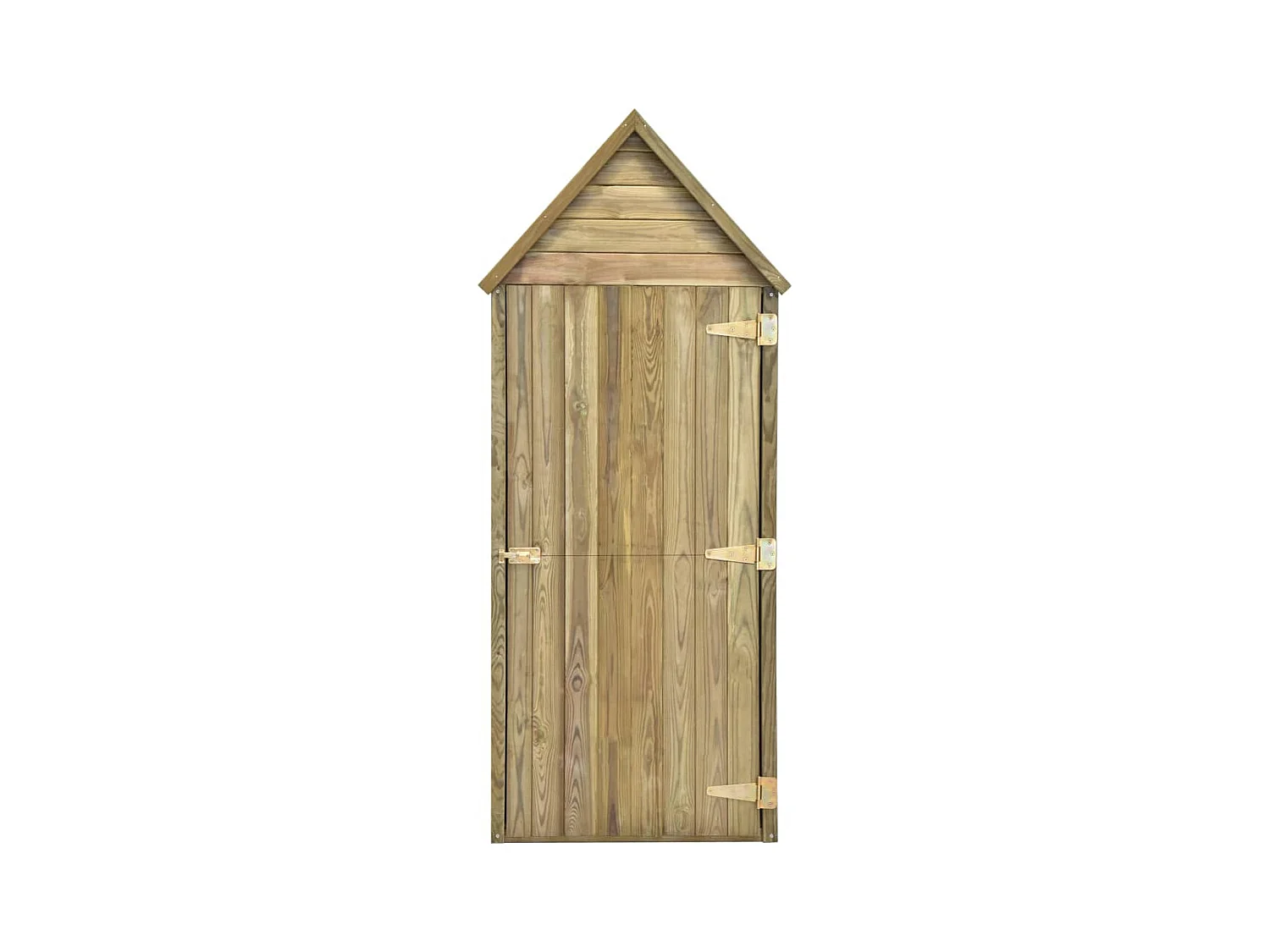 Sophie-Coralie  Abri à outils de jardin et porte 69,5x32x178cm Pinède imprégnée