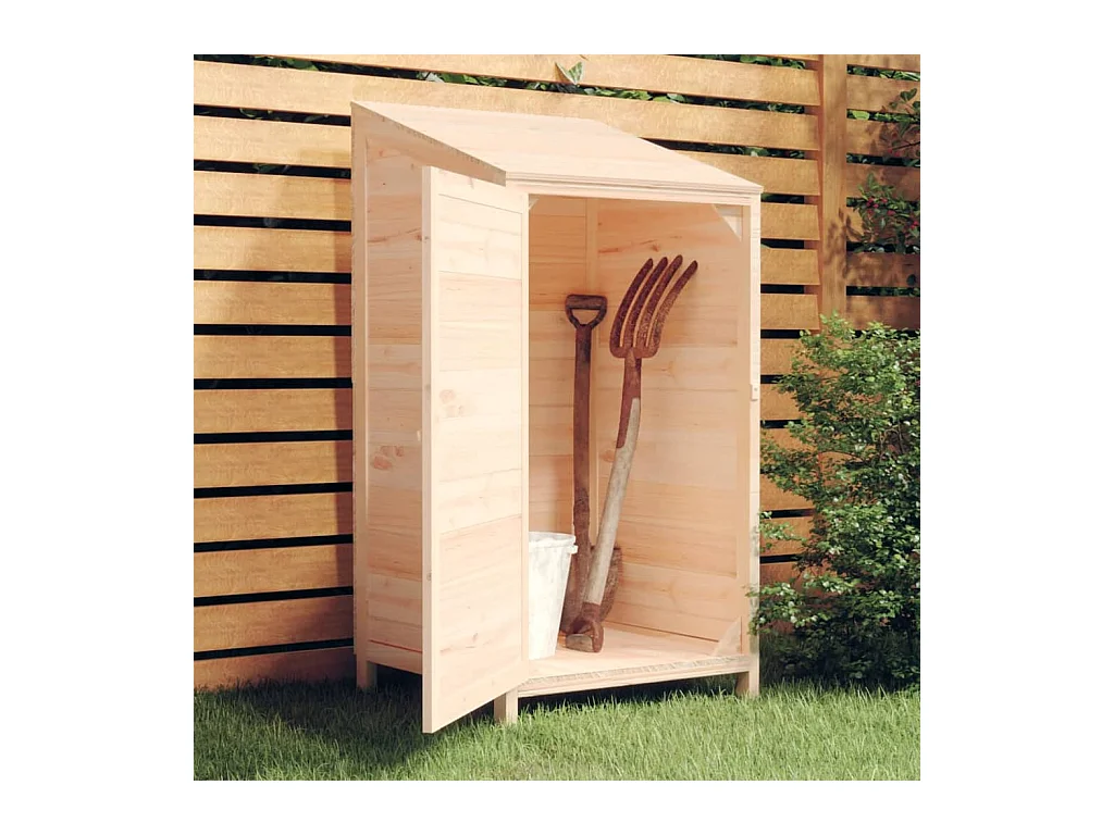 Bristol  Remise de jardin 55x52x112 cm Bois de sapin solide