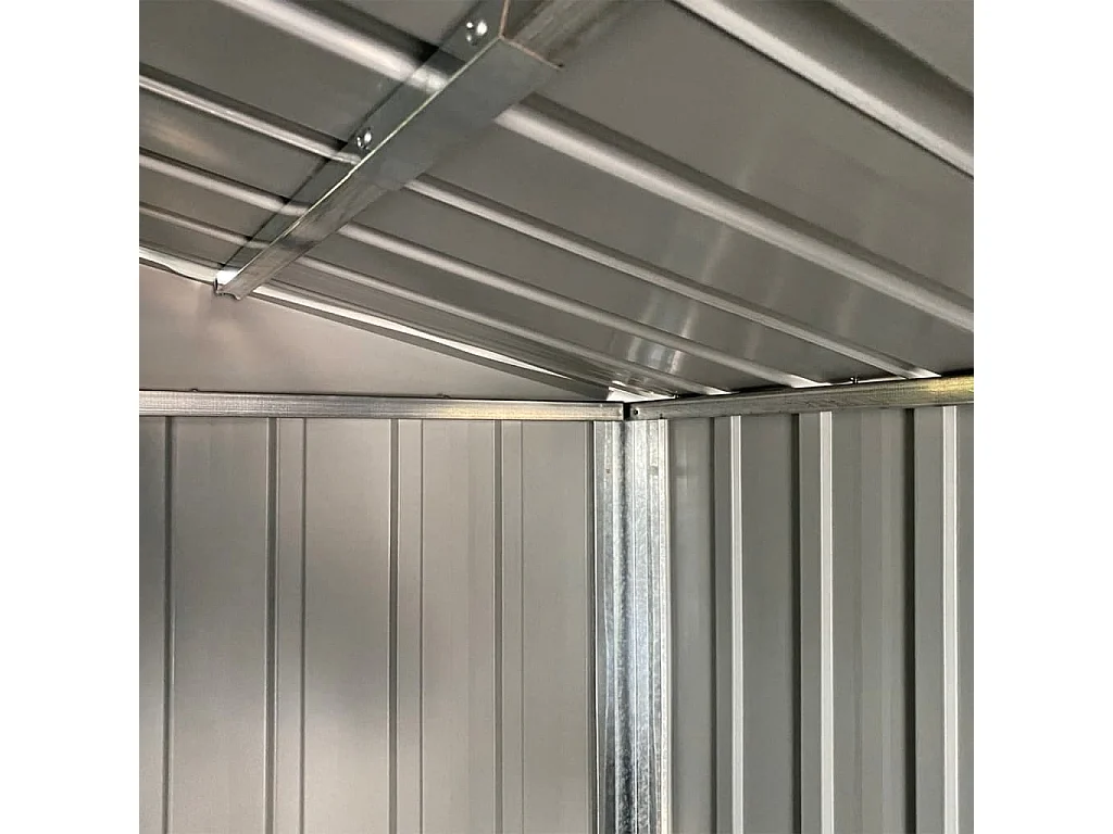 Tampa  Cobertizo de jardín acero galvanizado antracita 191x640x198 cm