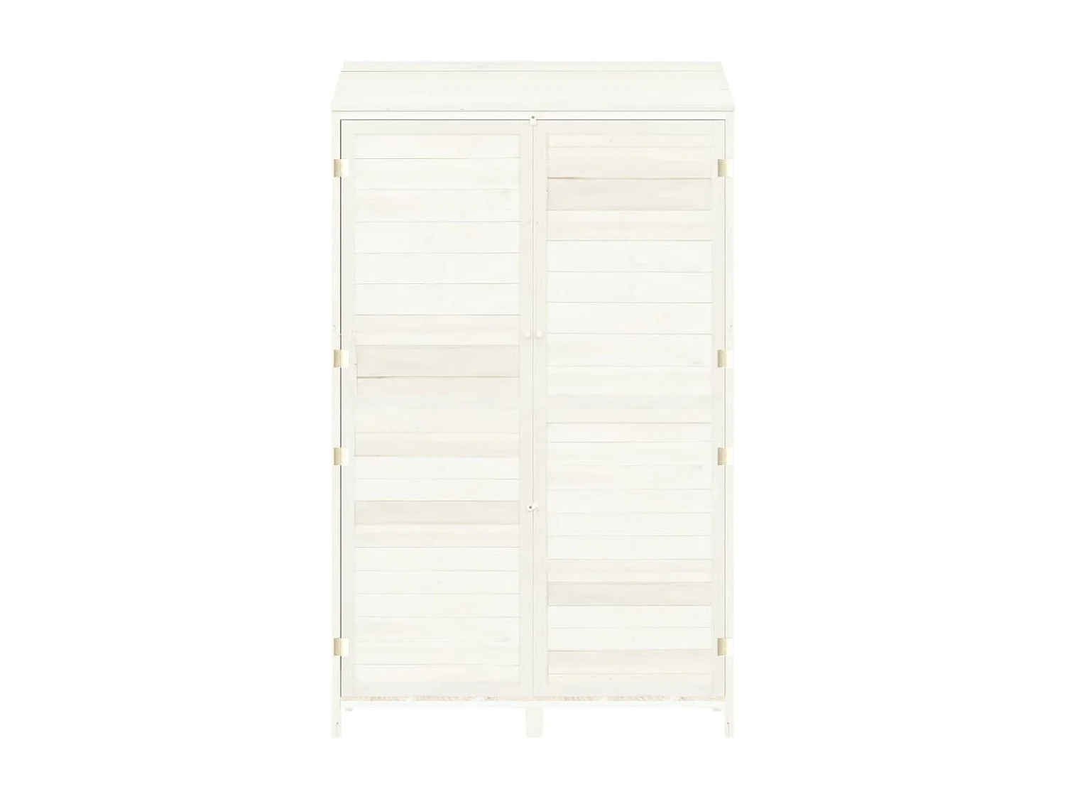 Bristol  Tuinschuur 102x52x174,5 cm massief vurenhout wit