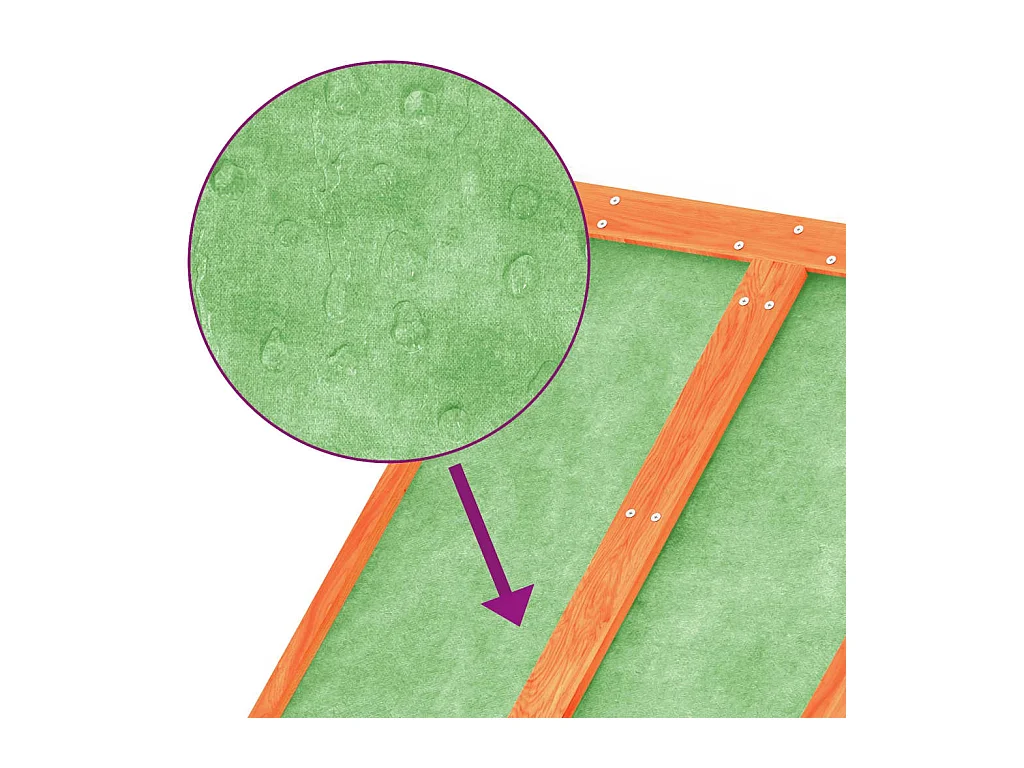 Fontana  Abri à outils de jardin marron 89x52,5x175 cm bois massif pin