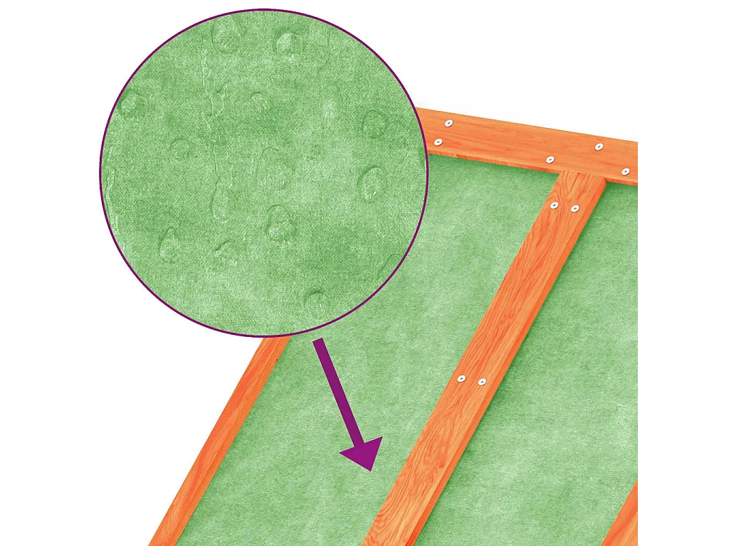 Fontana  Abri à outils de jardin marron 89x52,5x175 cm bois massif pin