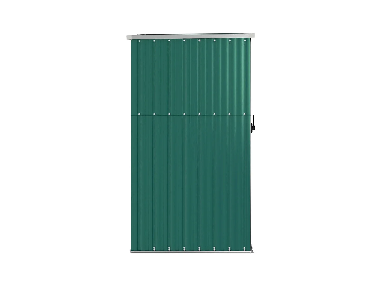 Nicole  Abri à outils de jardin vert 88x89x161 cm acier galvanisé