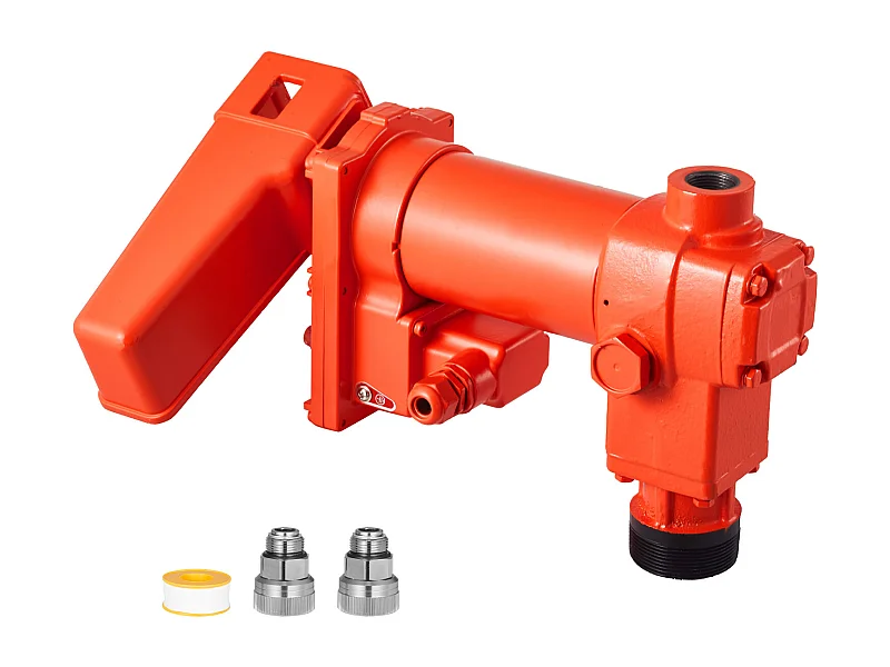 Pompa Transferowa Paliwa SucceBuy 230 V AC Elektryczna Pompa Transferowa Oleju Napędowego 57 L/min, Maksymalna Wysokość Podnoszenia 11,28 m
