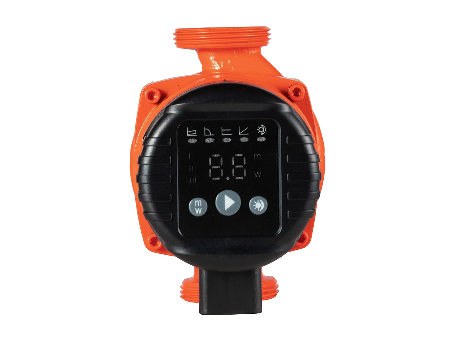 Circulatiepomp SucceBuy voor Warm Water, Maximale Opvoerhoogte 4 m, Hoogrendement Verwarmingspomp, 42 L/min, Terugslagklep, Energiezuinig