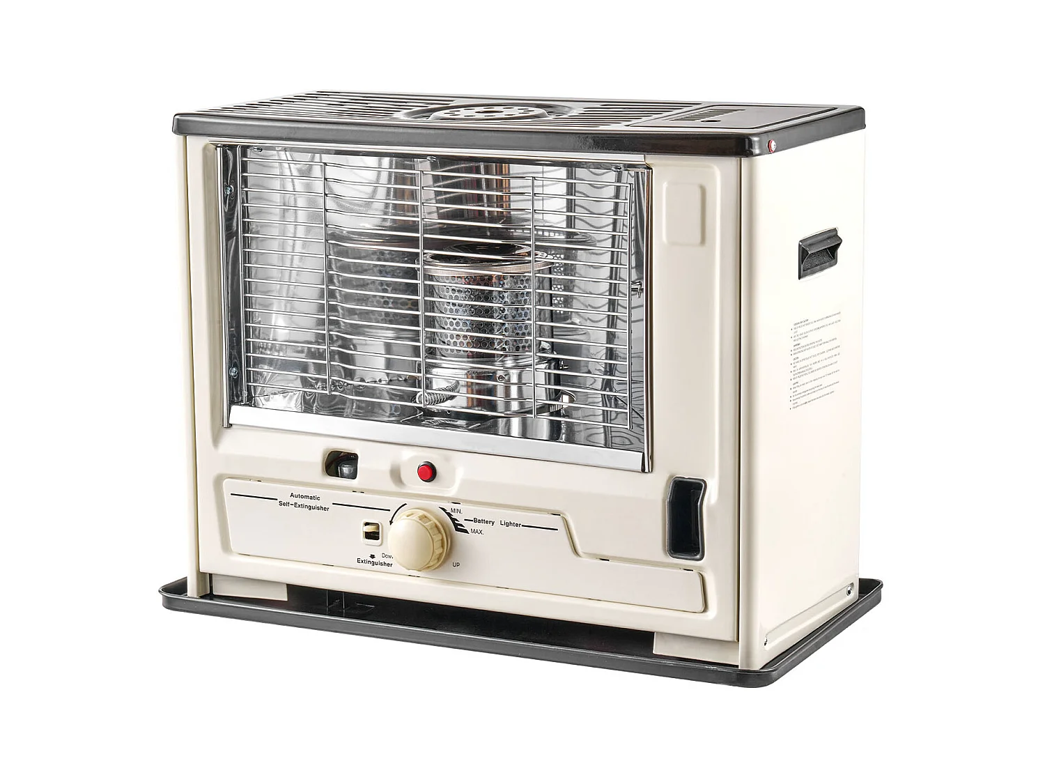 Zusatzheizung SucceBuy mit Kerosin 10000 BTU Tragbarer Ölofen mit Automatischem Abschalt, Einstellbarer Flamme, Anti-Kipp-Funktion, Heizung