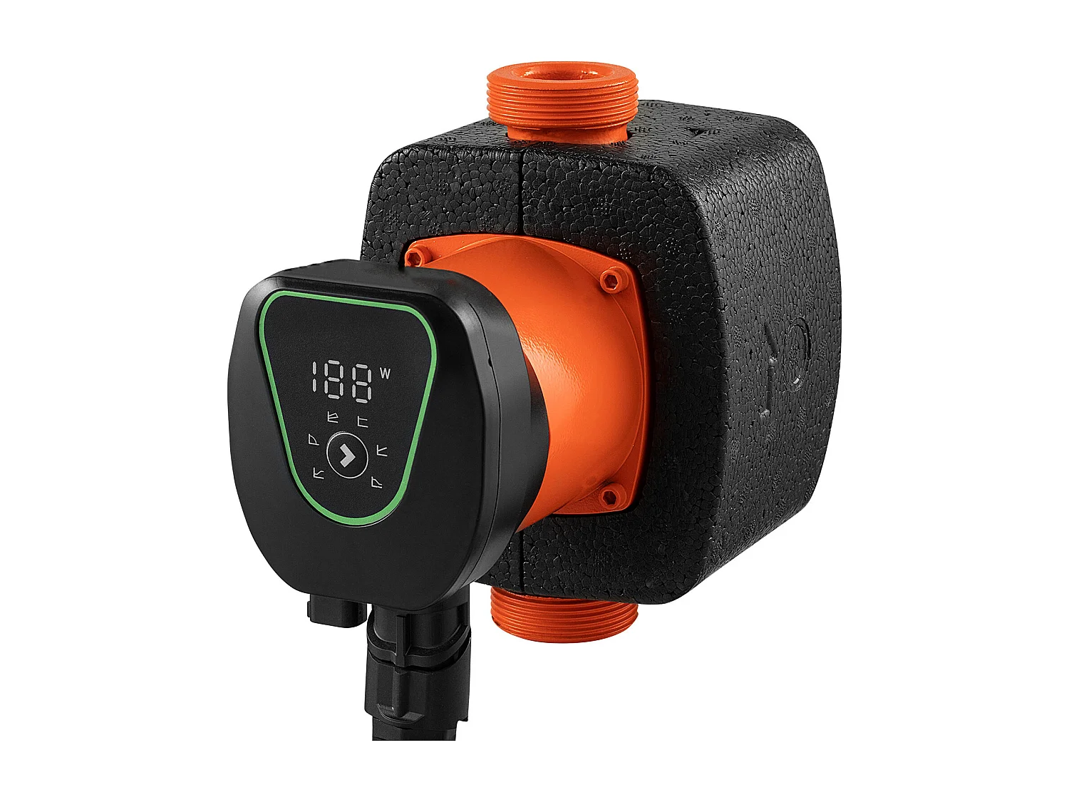 Pompe de Circulation SucceBuy d'Eau Chaude, Hauteur de Refoulement Maximale 11 m, Pompe de Chauffage à Haut Rendement 117 L/min, Clapet Anti-retour