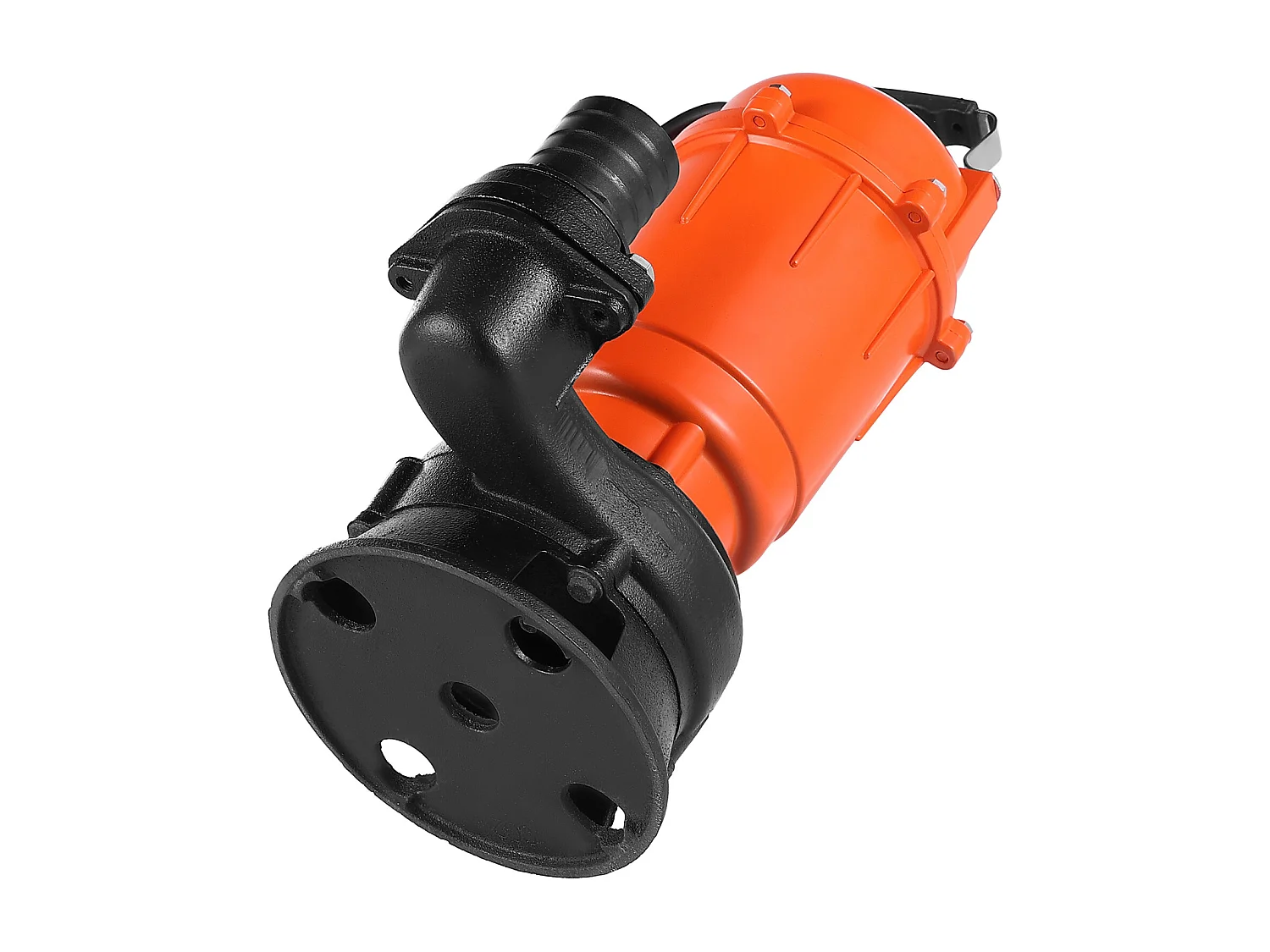 Pompe Submersible Eaux Usées SucceBuy, 550 W, Pompe de Puisard en Fonte 18000 L/h, avec Hauteur de Refoulement Maximale 10 m, pour Piscines, Étangs, Sous-sols