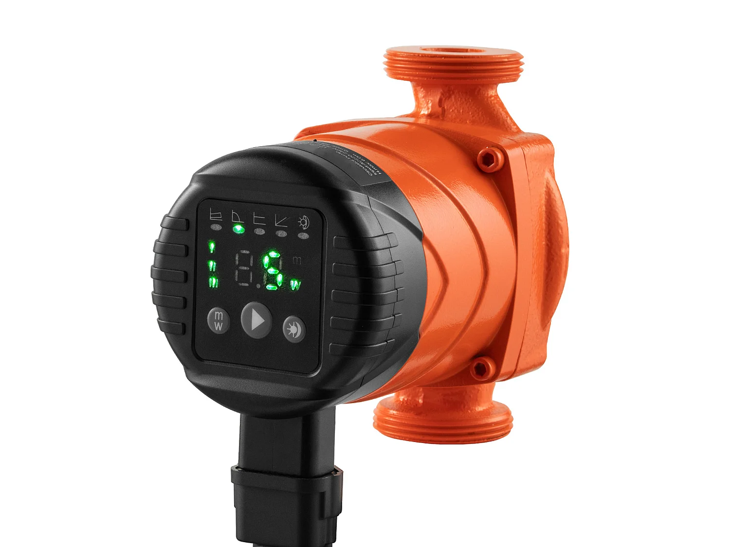 Pompe de Circulation SucceBuy d'Eau Chaude, Hauteur de Refoulement Maximale 6 m, Pompe de Chauffage à Haut Rendement, 58 L/min, Clapet Anti-retour
