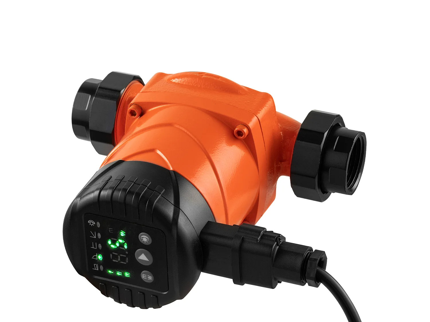Pompe de Circulation SucceBuy d'Eau Chaude, Hauteur de Refoulement Maximale 6 m, Pompe de Chauffage à Haut Rendement, 58 L/min, Clapet Anti-retour