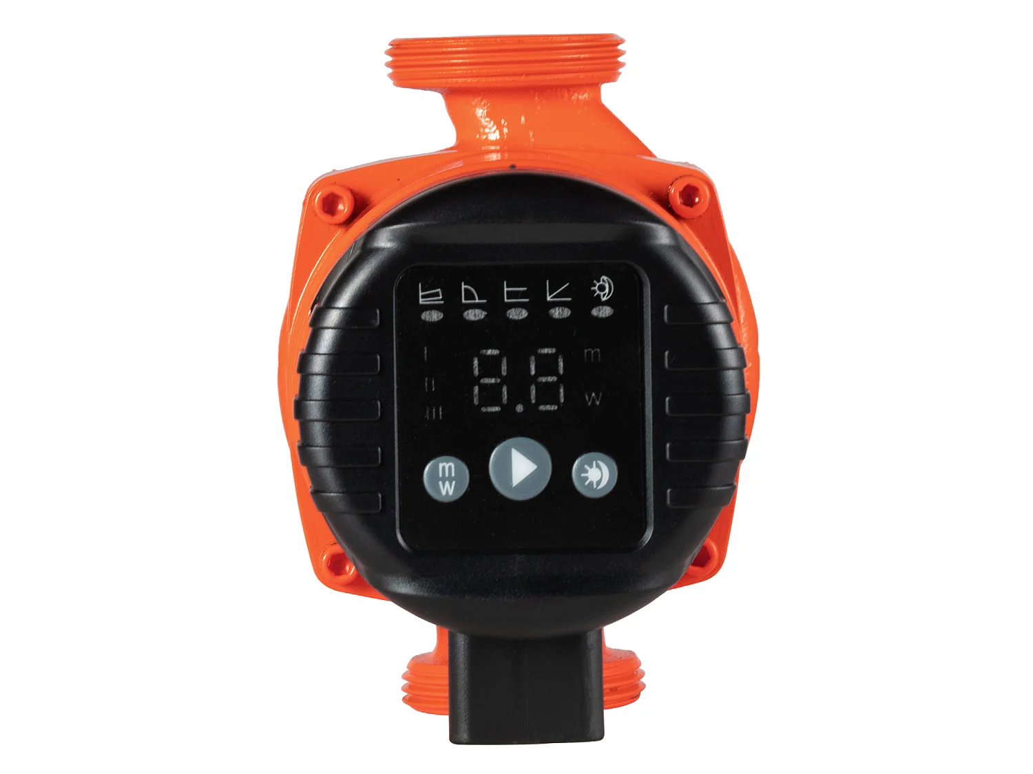 Pompe de Circulation SucceBuy d'Eau Chaude, Hauteur de Refoulement Maximale 6 m, Pompe de Chauffage à Haut Rendement, 58 L/min, Clapet Anti-retour