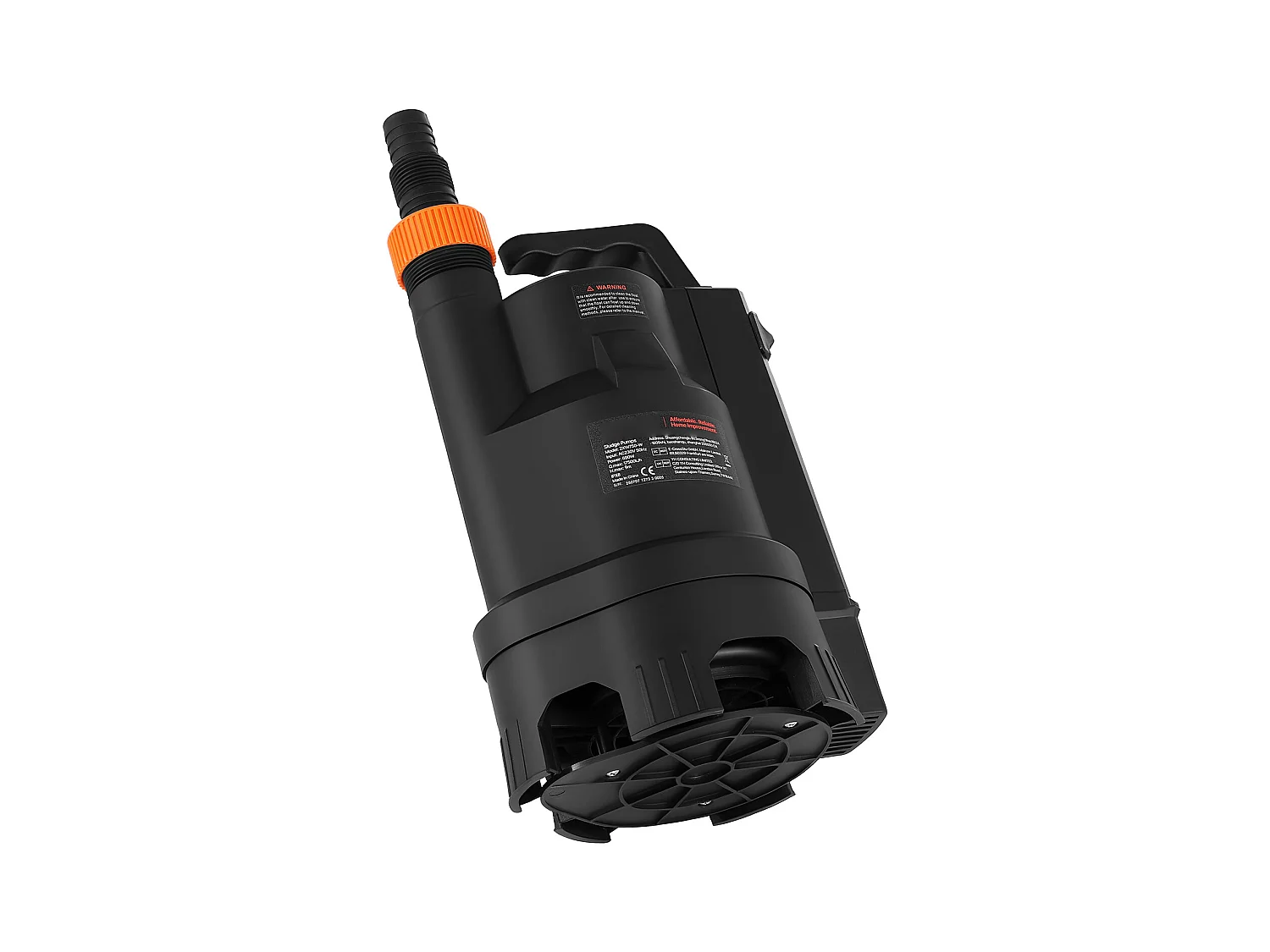 Dompelpomp voor Afvalwater SucceBuy 690 W Dompelpomp PP-GF20, 17500 L/u met Automatische Zwevenschakelaar, Opvoerhoogte 9 m, voor Zwembaden