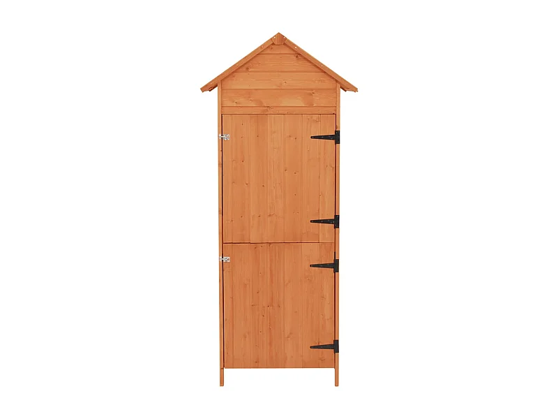 Garden Furniture -  Armoire de rangement de jardin Marron 42,5x64x190 cm