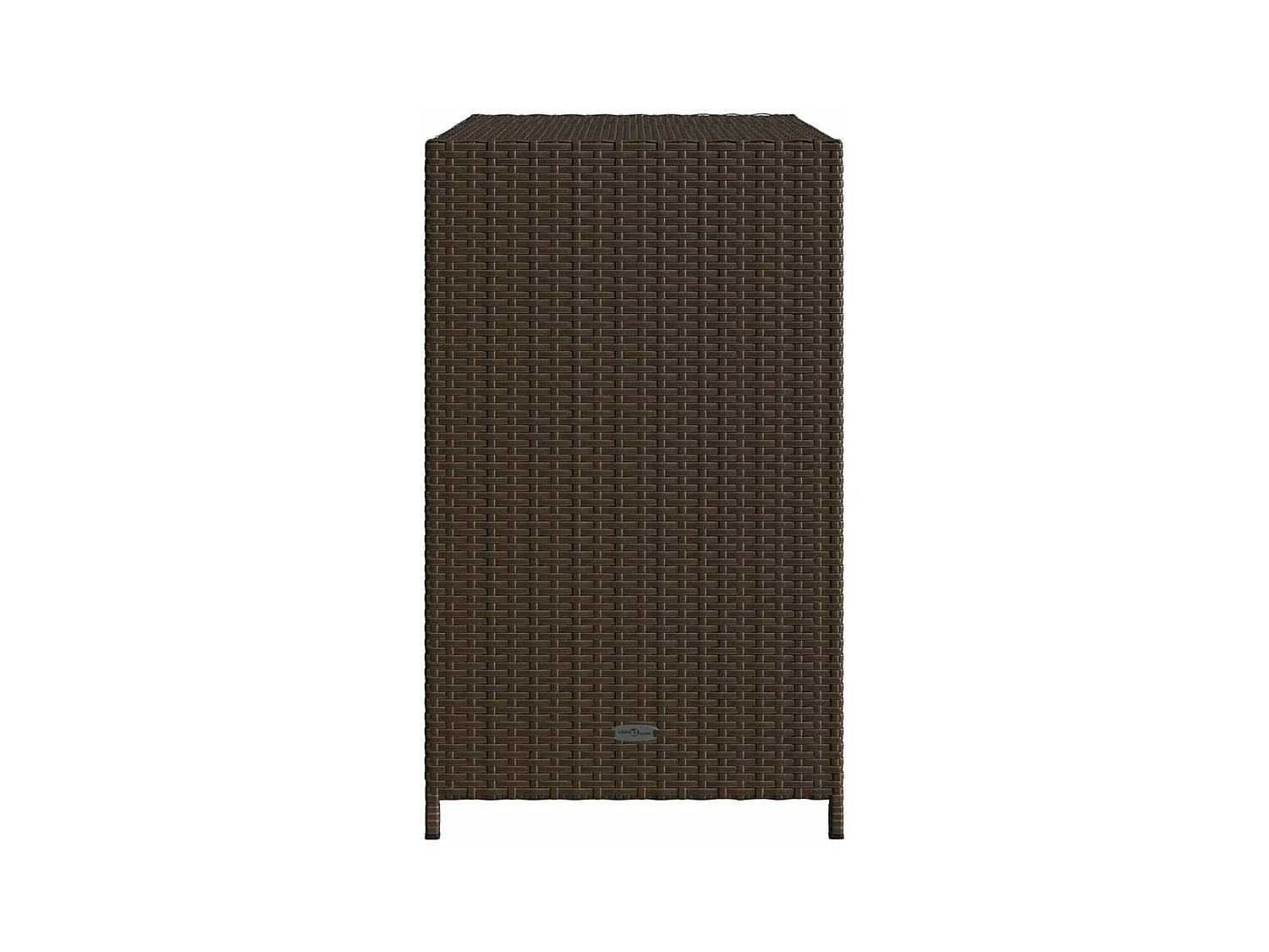 Emma Louise  Tuinkast 83x45x76 cm poly rattan bruin