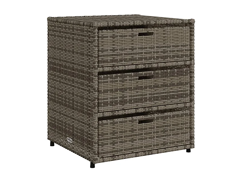 Holiday  Tuinkast 55x59x69 cm poly rattan grijs