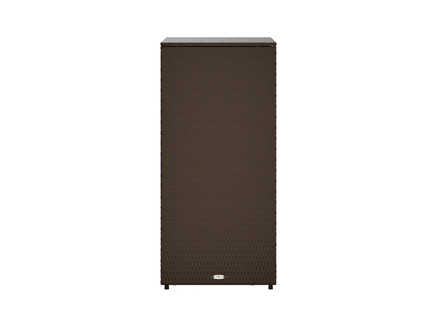 Ylira  Tuinkast 50x55x115 cm poly rattan bruin