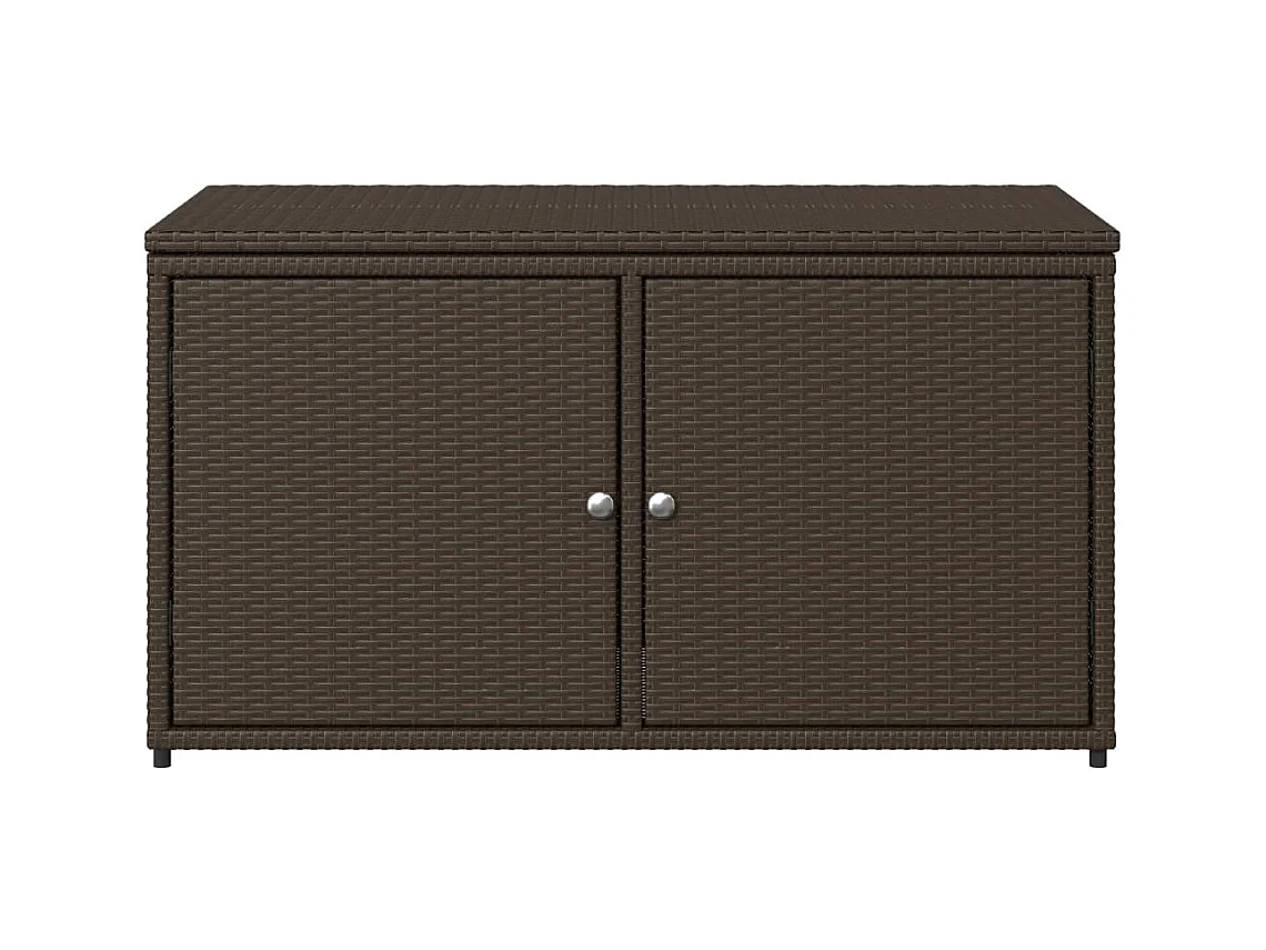 Zandar  Tuinkast 110x55x60,5 cm poly rattan bruin