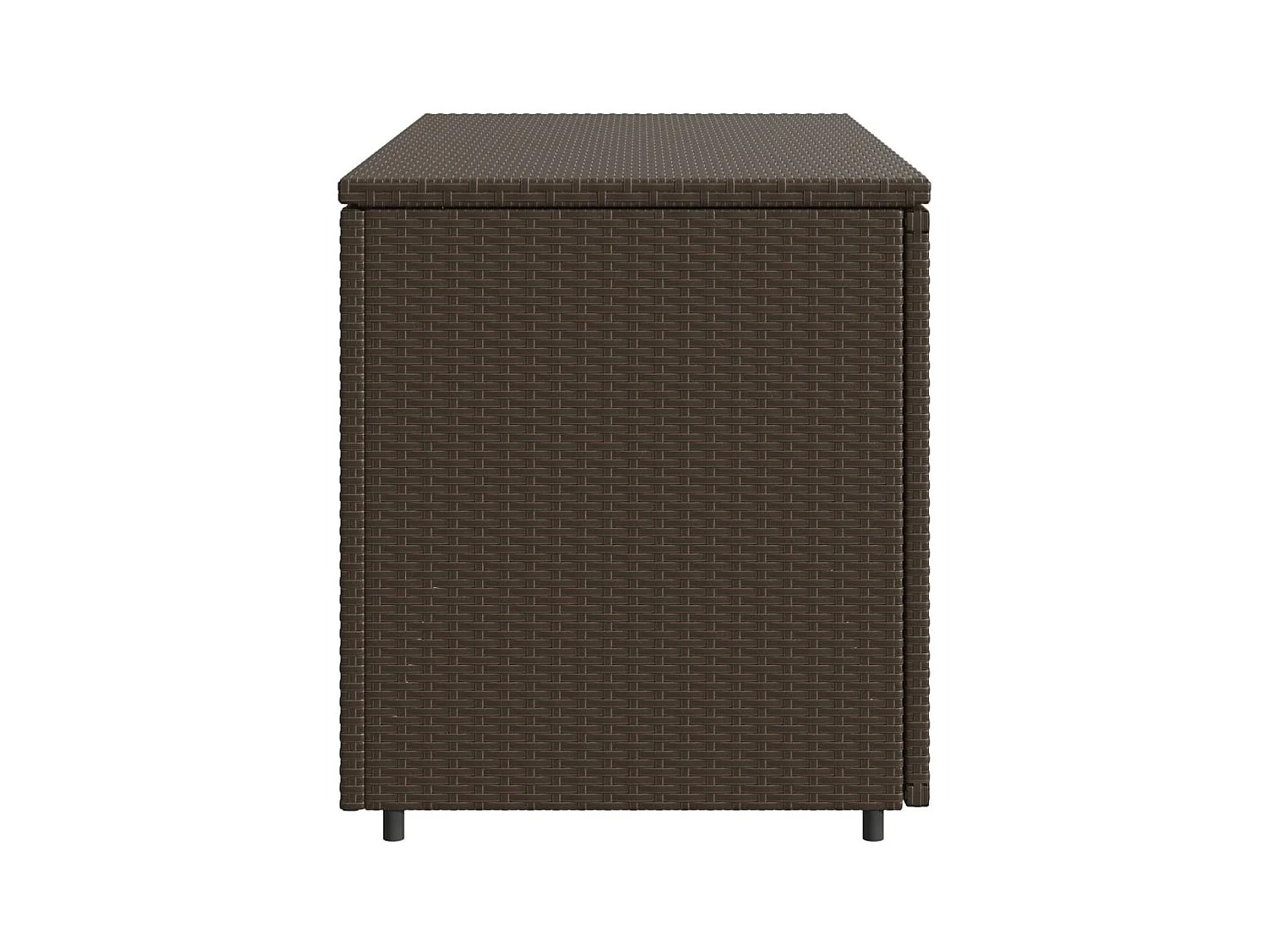 Zandar  Tuinkast 110x55x60,5 cm poly rattan bruin