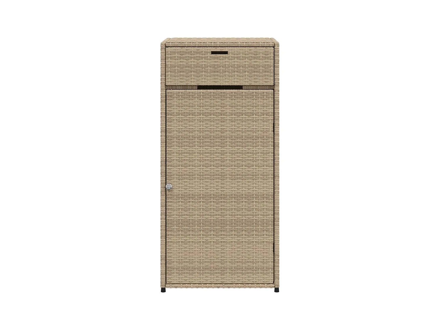 Annemarie  Tuinkast 55x55x111 cm poly rattan beige